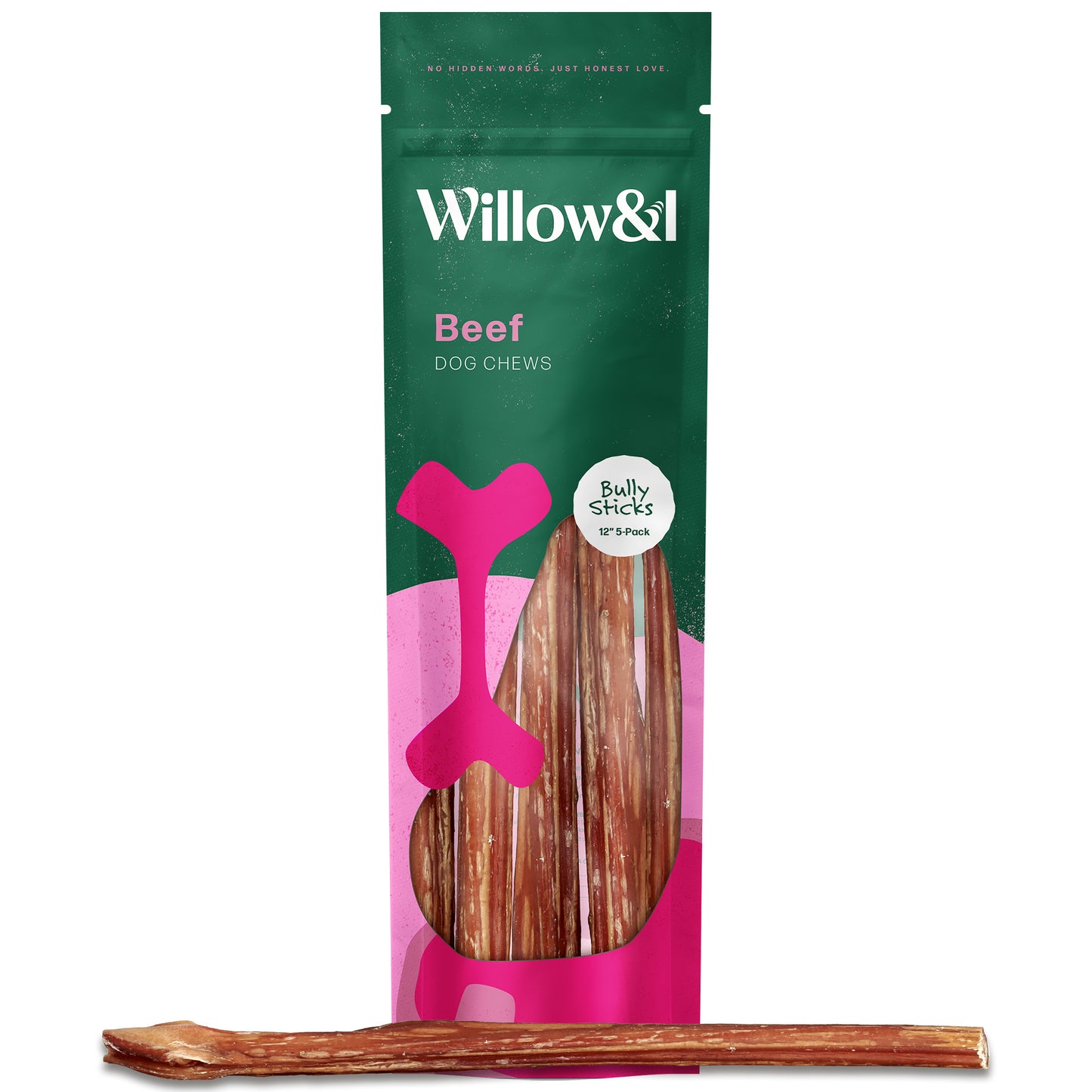 12" Bully Sticks 5-pack